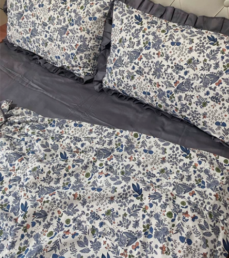 【碎花田园风.四件套】1.5米床纯棉200...