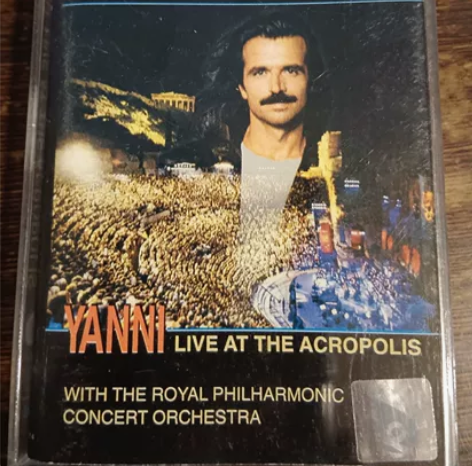 新世纪音乐家雅尼,雅典卫城演奏会磁带 收藏...
