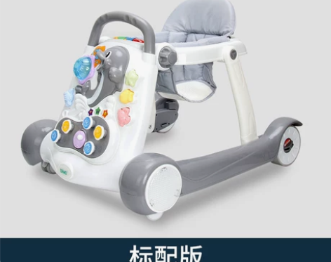 bimo婴儿学步车多功能防O型腿防侧翻推车...