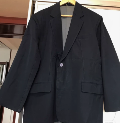 男士老式8090年代毛料西服外套，怀旧收藏...