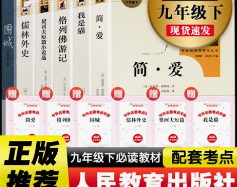 九年级/初中三年级九年级下册必读简儒林外史...