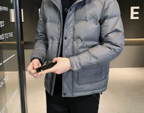 白鸭绒羽绒服男冬季2022年新款品牌轻薄时...