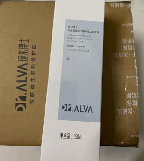 瑷尔博士益生菌洗面奶 洁面慕斯150ml（...