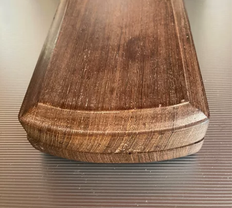 日本回流 高级端砚一方 带鸡翅木一木挖砚台...