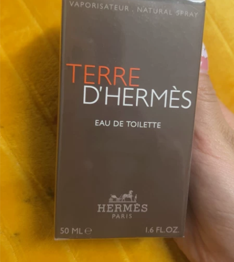 爱马仕大地香水，男香50ml 没来得及送出...