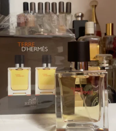 爱马仕大地香水 正品，50毫升香水满瓶未使...