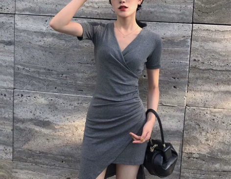 很仙的法国小众桔梗裙女 2019新款夏流行...