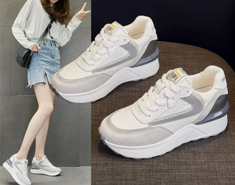 增高鞋运动鞋休闲鞋厚底百搭鞋女