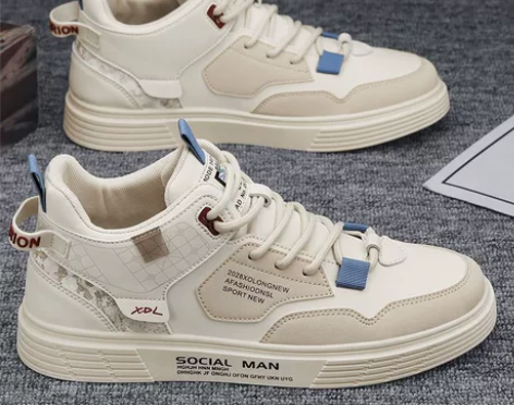 鞋子男冬季2022新款高帮休闲板鞋潮流百搭...