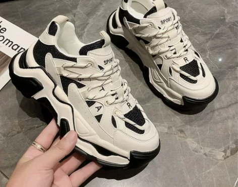 老爹鞋子男夏季35小码36运动潮鞋37情侣...