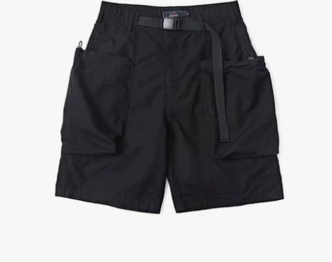 短裤男夏季日系复古大口袋工装短裤男士休闲夏...