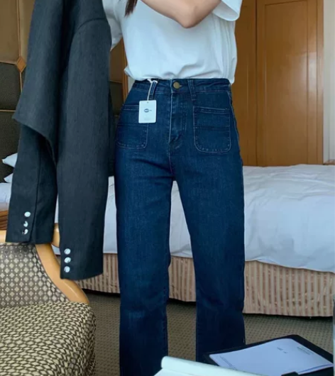 小烟管牛仔裤，全新～ 感兴趣的话点“我想要...