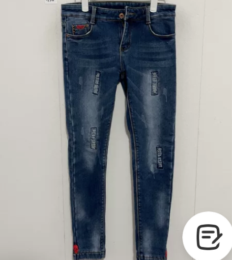 女士加绒牛仔裤腰围76 裤长93特价出 感...