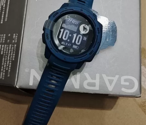 Garmin本能户外运动版(湖滨蓝)九成新...