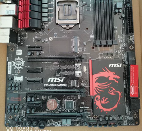 微星z87 -gd65 gaming 红龙...