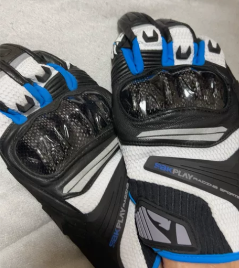 SBK摩托车手套夏季网眼透气碳纤维防摔骑行...