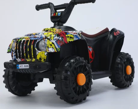 儿童电动摩托车玩具沙滩四轮宝宝遥控越野婴小...