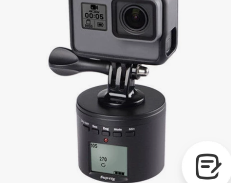 电动旋转云台延时器GoPro相机Insta...