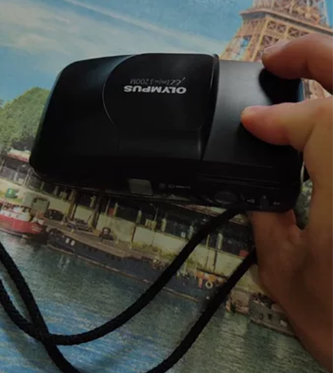 奥林巴斯uZOOM胶卷机，此相机功能全好，...