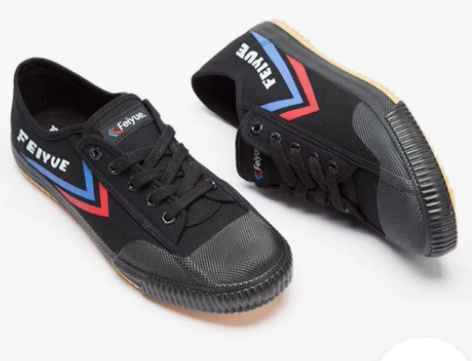 飞跃帆布鞋 小黑鞋 全新有吊牌，购于官方旗...