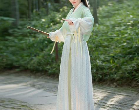 弄玉 清水溪汉初原创改良汉服女春夏季上衣日...