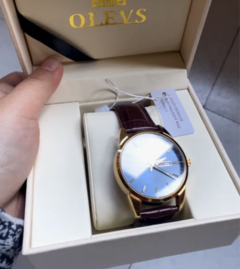 欧利时名牌手表 朋友送的 没带过 感兴趣的...