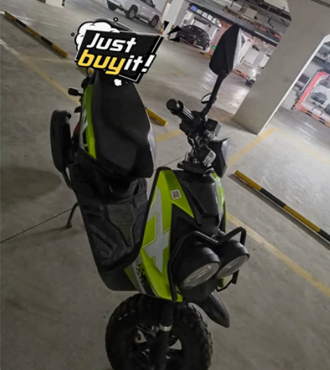 (已售留念)出售迅龙路虎越野踏板摩托一辆，...