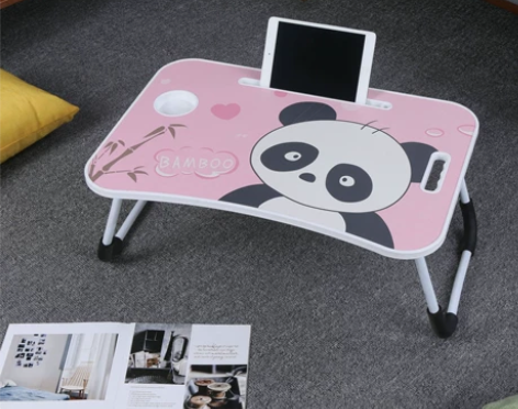 学生床上折叠书桌电脑桌，卧室简易飘窗桌，可...