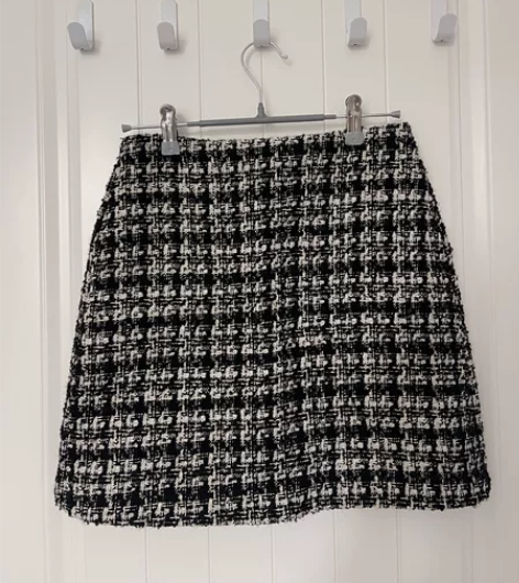 全新Mjstyle毛呢小香风包臀裙s码 腰...