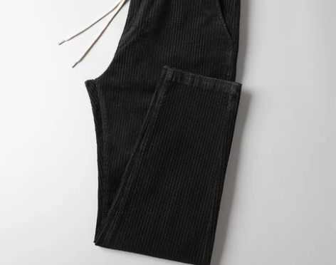 ?外贸男装条纹休闲裤男秋冬柔软弹力潮流韩版...