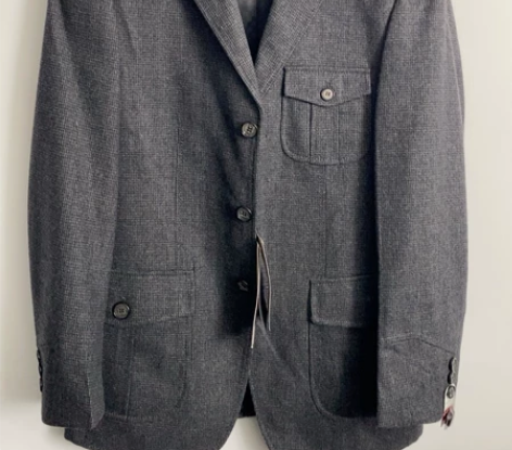 雅鹿全新男士休闲羊毛西服 都是在包装拆出来...