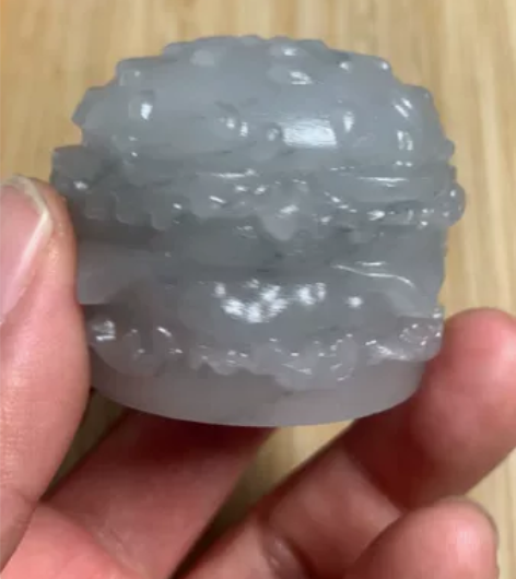 玉雕汉堡包 感兴趣的话点“我想要”和我私聊...