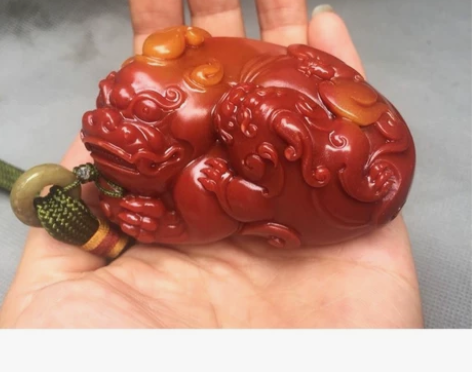 黄龙玉玉雕貔貅手把件,男人必备品,玉质好,...
