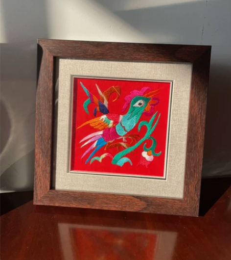 手工苗绣画框传统民族工艺品会议商务礼品旅游...