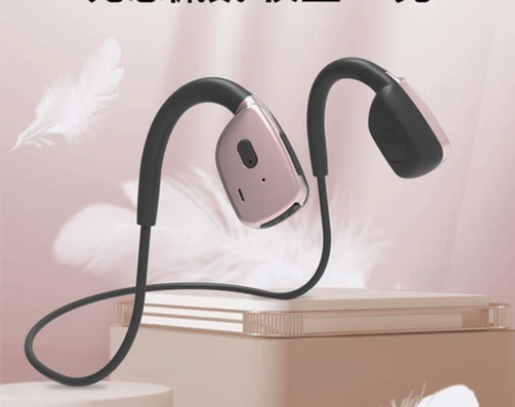 新品骨传导概念不入耳无线运动蓝牙耳机带内存...