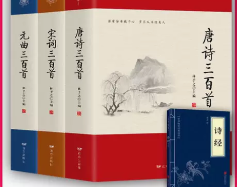 全新正版唐诗三百首全集正版唐诗宋词元曲30...