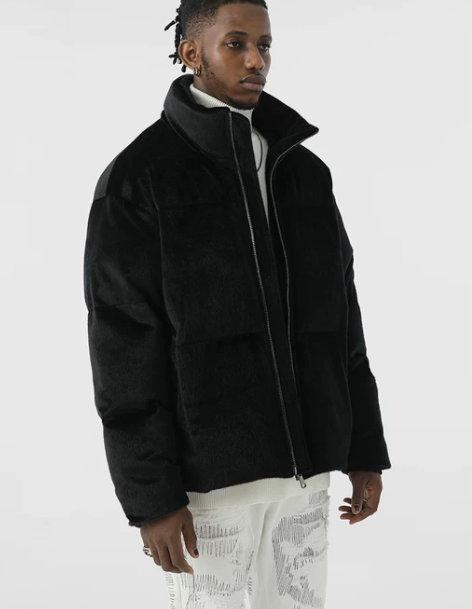 JHYQ工装系列美式90白鸭绒立领羽绒服男...