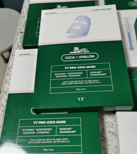 VT老虎修护面膜 VT积雪草三代老虎精华面...