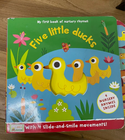 文脉英语童谣书点读版英文童谣4册绘本My ...