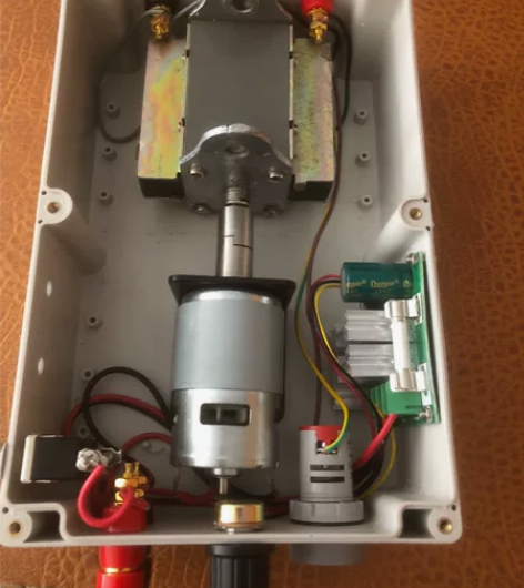 老式中铁手摇发电机改装不含电瓶发电机改装好...