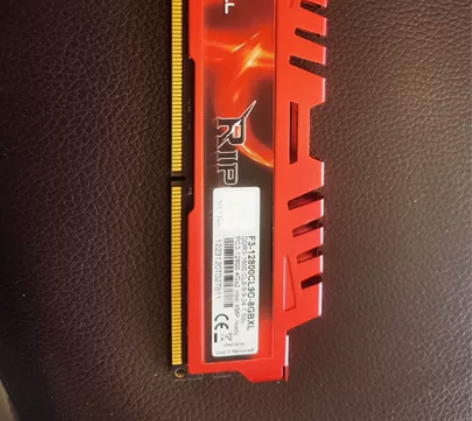 芝奇内存4G，1600，四条，单条价格 感...