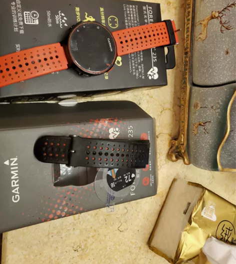Garmin佳明235标准版运动手表，没修...