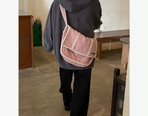 littledry不油双面时刻 斜挎包女大...