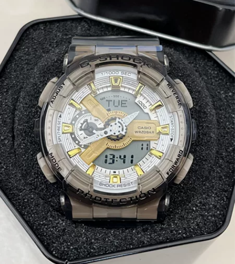 卡西欧 Ga 2100透明灰 95新 表太...