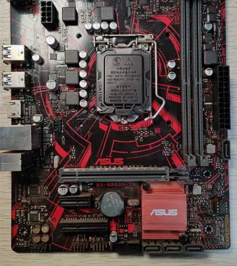 华硕B360M-V3 主板，无修无暗病，功...