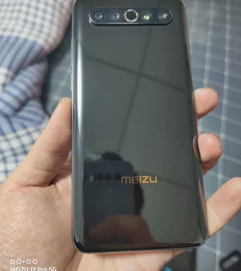 魅族17pro 自用买的二手黑色陶瓷12+...