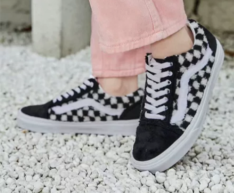 Vans范斯男鞋女鞋冬季新款抓绒保暖运动鞋...