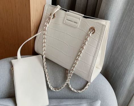 流行包包小众设计2020新款潮网红链条包高...