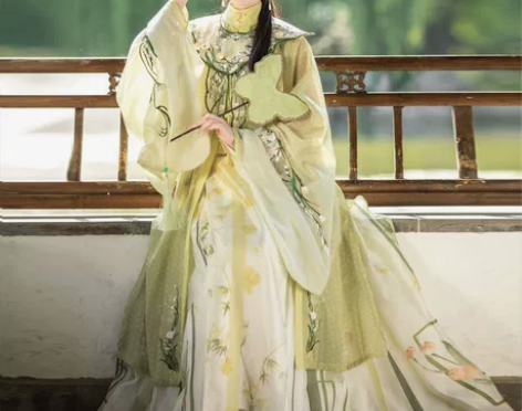 裳云兮原创(水夜香合)竖领大襟衫马面裙云肩...