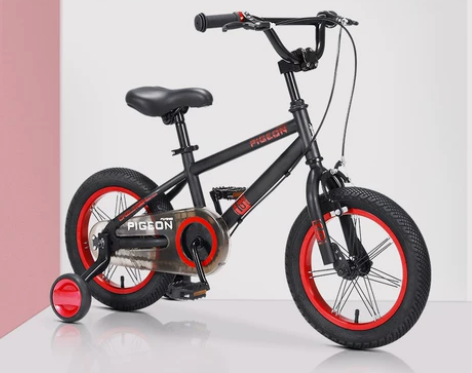 飞鸽儿童自行车  9新，男孩女孩小学生脚踏...